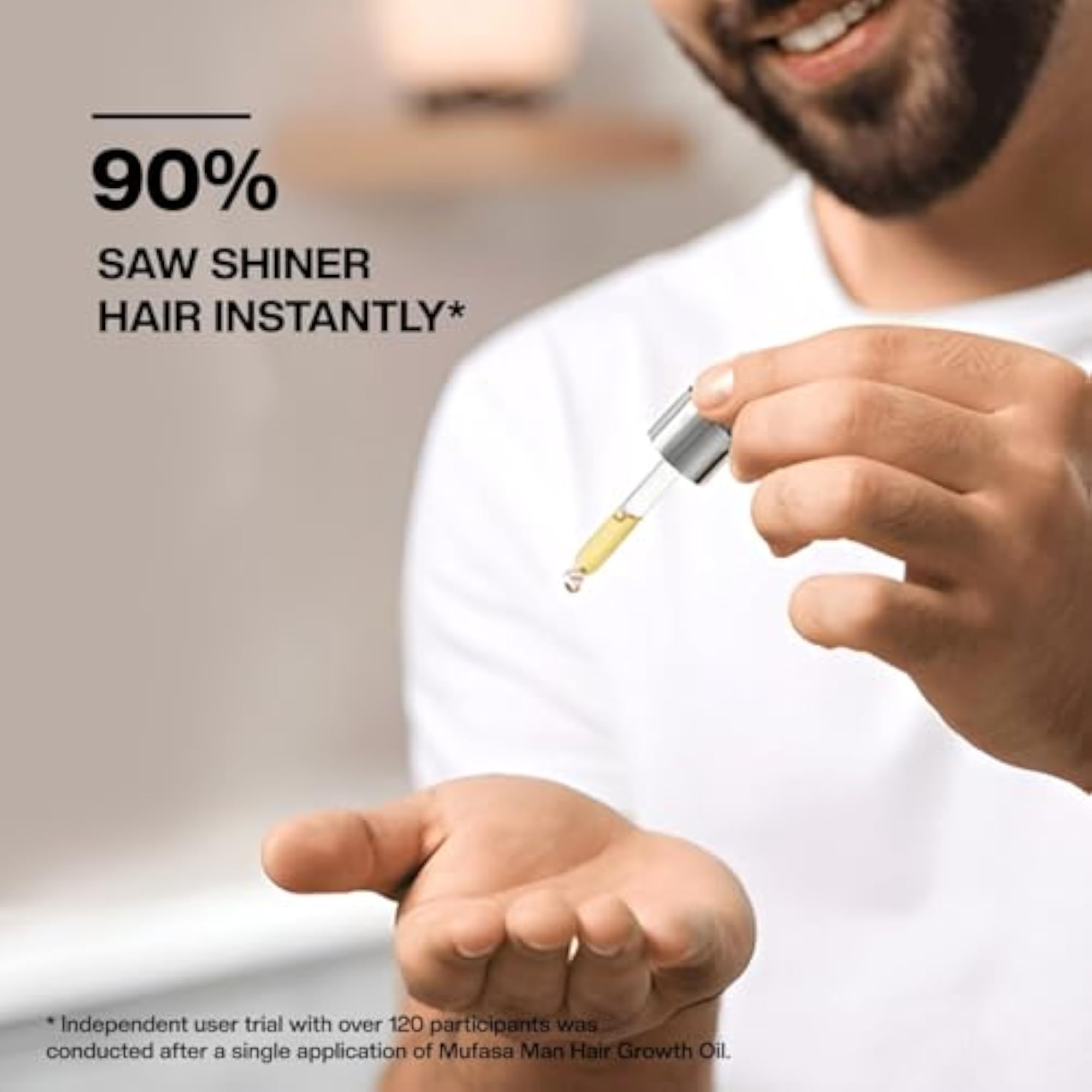 Hair Growth Oil for Stronger and Denser Hair for Men